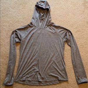 Nike Dry-fit long sleeve hoodie with pocket Size L